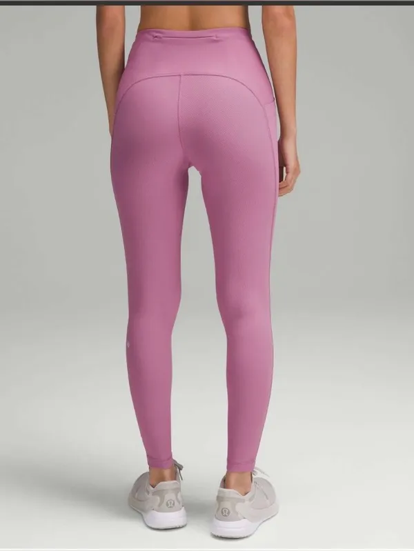 Lululemon Swift Speed HR Tight 28” velvet dust pink W5GCVS size 6 - Image 2