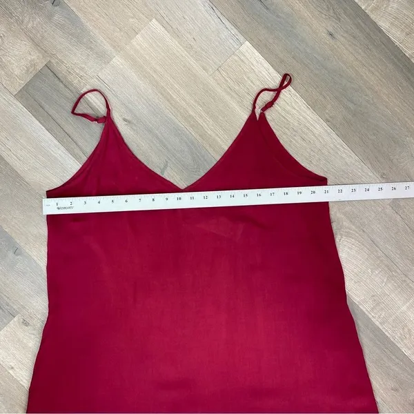 Zanzea‎ Maxi Slip Dress Maroon Red 12 Sleeveless - Image 12