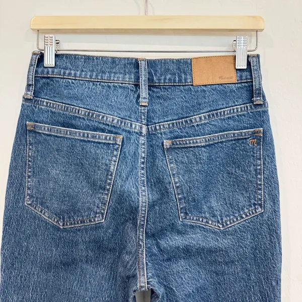 Madewell Perfect Vintage Jean Size 27 Haight Dark Wash High Rise Tapered Capsule - Image 10