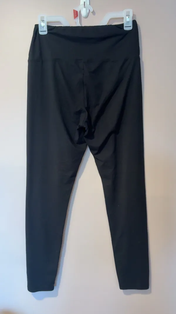 Black High Waisted Leggings Size L - Image 2