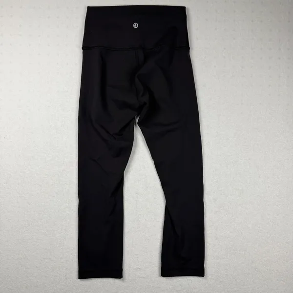 Lululemon Wunder Train High-Rise Tight 21” Leggings Black Women’s Size 4 - Image 2