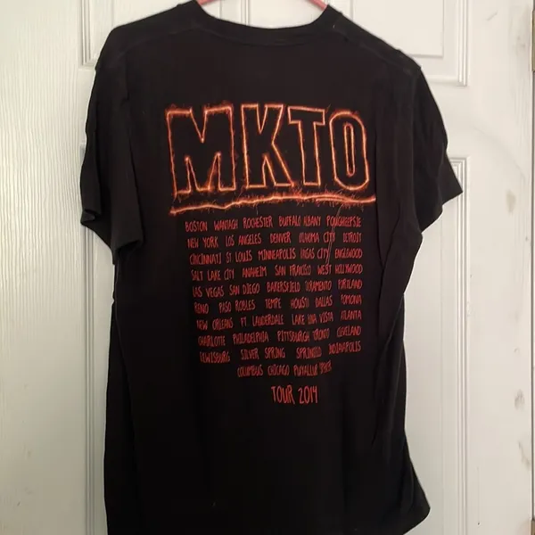MKTO concert shirt Size L - Image 3