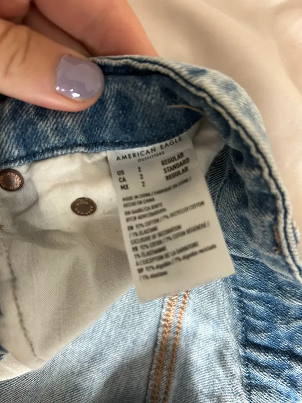 American Eagle Outfitters Stretch Wide Fit Jeans - Image 4