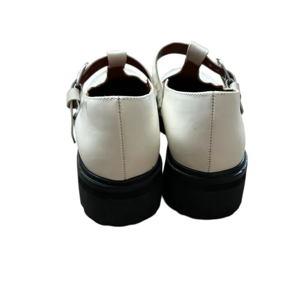 Reformation Abalonia Patent Leather Mary Jane Loafer Platform Retro Preppy - Image 6