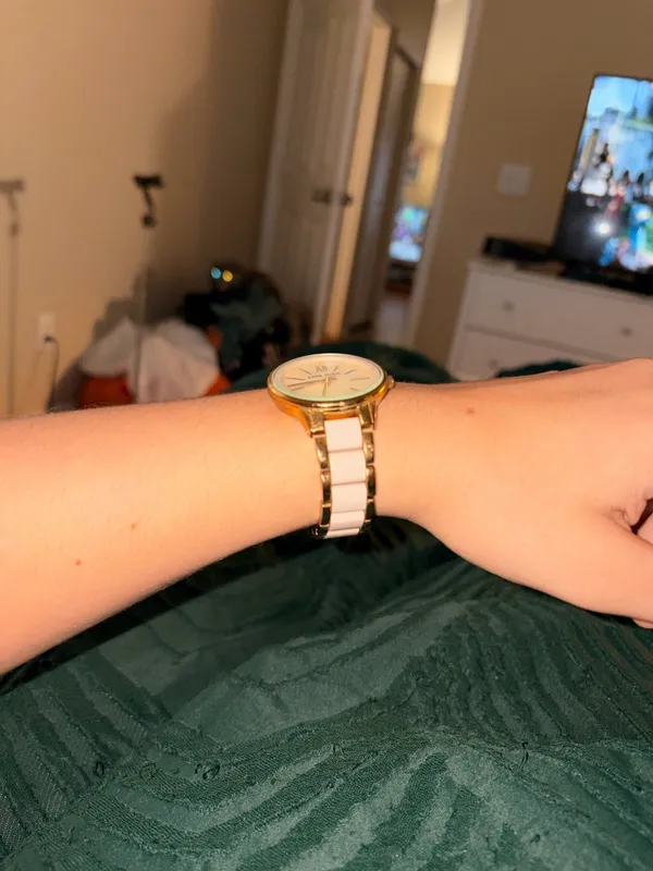 Anne Klein Watch Gold and Pink - Image 4