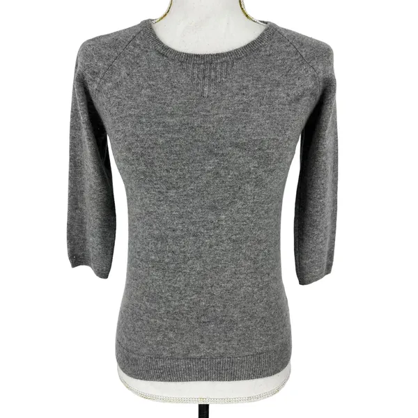 PURE Collection Cashmere Pullover 3/4‎ Sleeve Sweater - Image 5