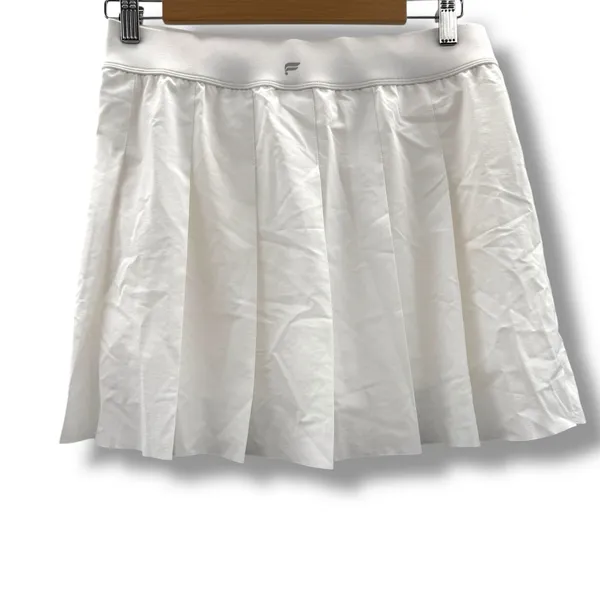 Fabletics White Pleated Activewear Skort Sz M NEW Tennis‎ Golf Athletic - Image 2