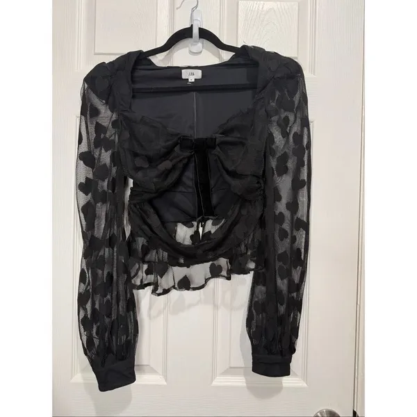 LPA vittoria lace cut-out top Medium - Image 2