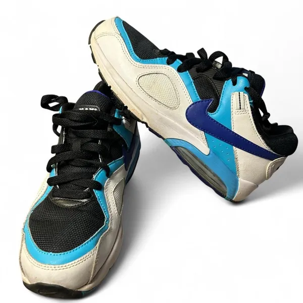Retro Nike Air Max | White Teal Blue | Women’s Size 8 - Image 2