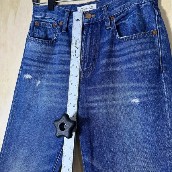 Madewell‎ The Perfect Vintage Jean Distressed Size 26 Inseam 29” - Image 5