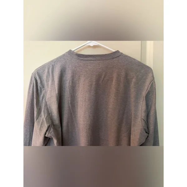 Columbia Grey Long Sleeve Tee Shirt Women's Sz Medium - Image 4