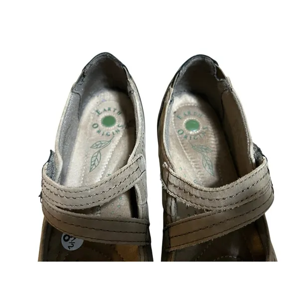 Earth Origins Tova Mary Jane Sport Sandal, Sz 8 1/2 Closed Toe‎ Leather - Image 5