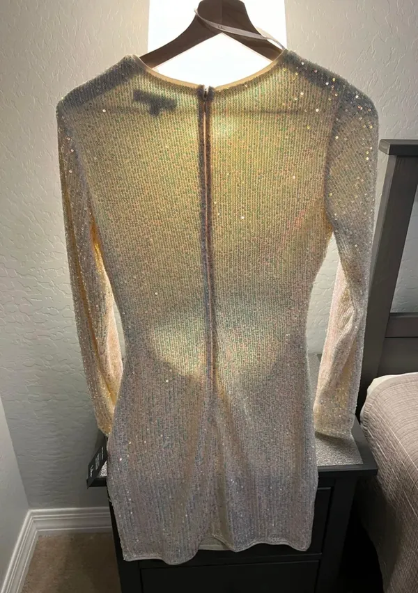 Lulus Dress Sequin - Image 2