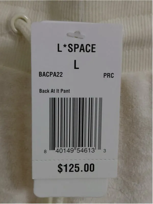 L*SPACE Best Life Pullover & Pant Set, Women's Size L Primrose & Cream NWT - Image 11