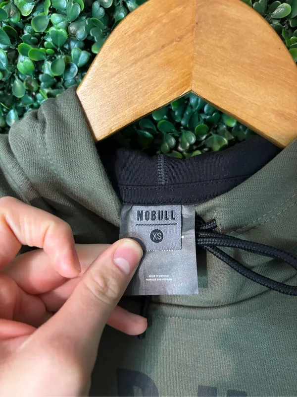 NoBull Green Hoodie NWT SZ XS GREEN - Image 5