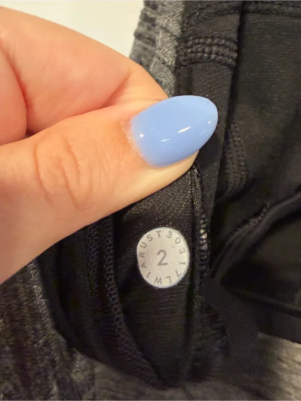 Grey Space-Dye Lululemon 2 in 1 Racerback Tank Top‎ - Image 2