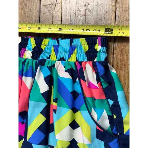 Alice & Olivia Silk Geometric shorts size XS‎ - Image 4