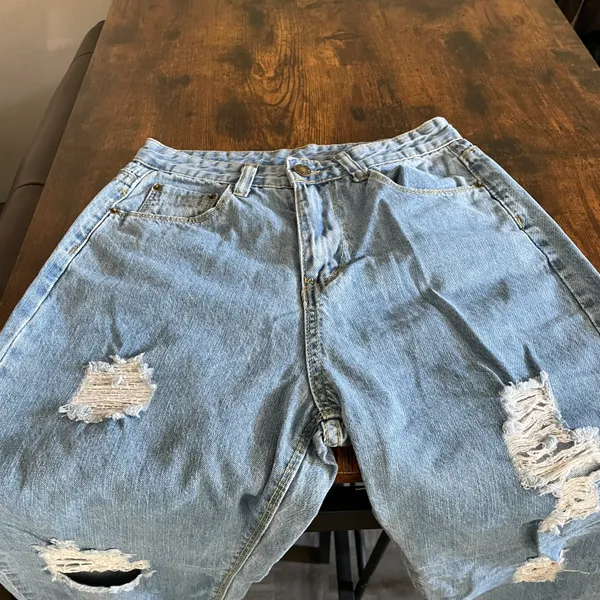 SheIn high waisted ripped Mom jeans - Image 6