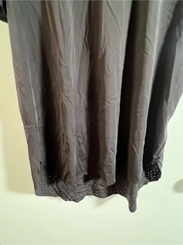Avia Women’s Size Medium 8-10 Athletic T-Shirt Crewneck Black Short Sleeve Mesh - Image 3