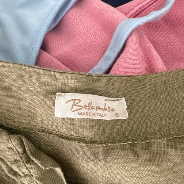 Olive linen dress - Image 4