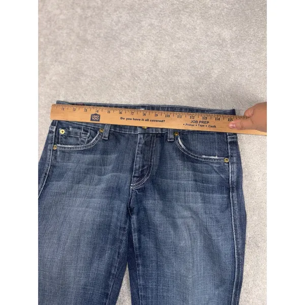 Y2K 7 For All Mankind "A" Pocket Bootcut Women's Jeans Size 28 - Image 9