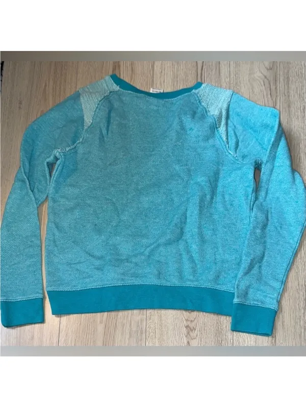 Victoria’s Secret pink blue crewneck sweatshirt crew sweater - Image 2