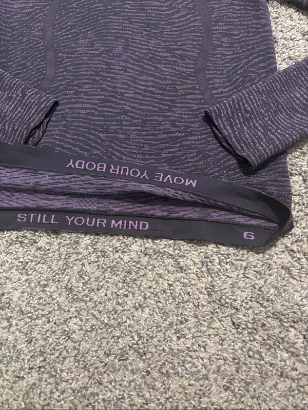 Lululemon Swiftly Tech Long Sleeve Shirt 2.0 *Race Length size 6 - Image 3
