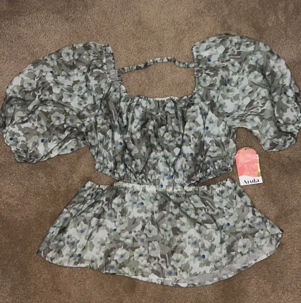 Altar'd State Arula Floral Cutout Top - Image 2