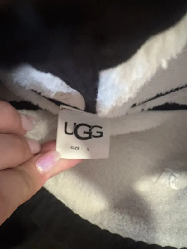 Ugg Size Large (L) UGG Women's Black Leggings with High Waist and Logo Detail - Image 5