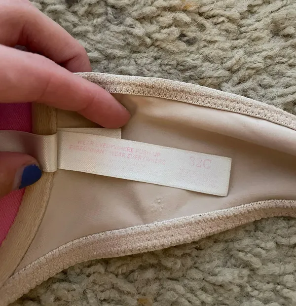 PINK - Victoria's Secret Nude Front Clasp Wear Everywhere Push-Up Bra - Image 3