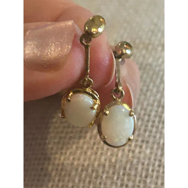 A271 1 inch 925 sterling silver gold tone - Image 4