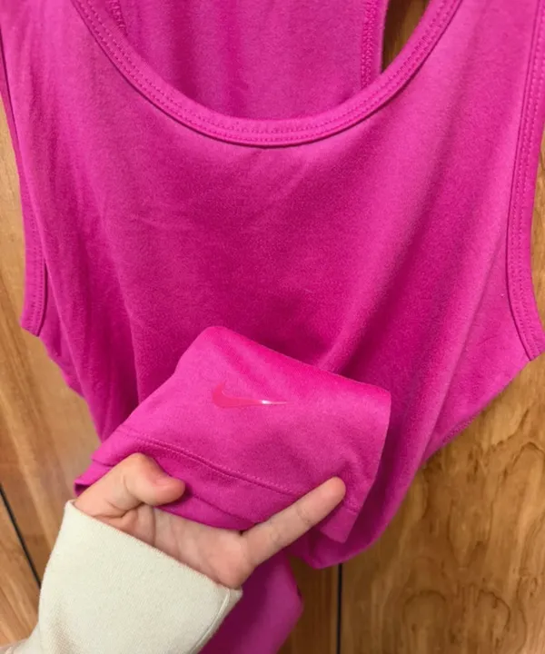 Pink Nike Active Dri-Fit Tank Top - Image 4