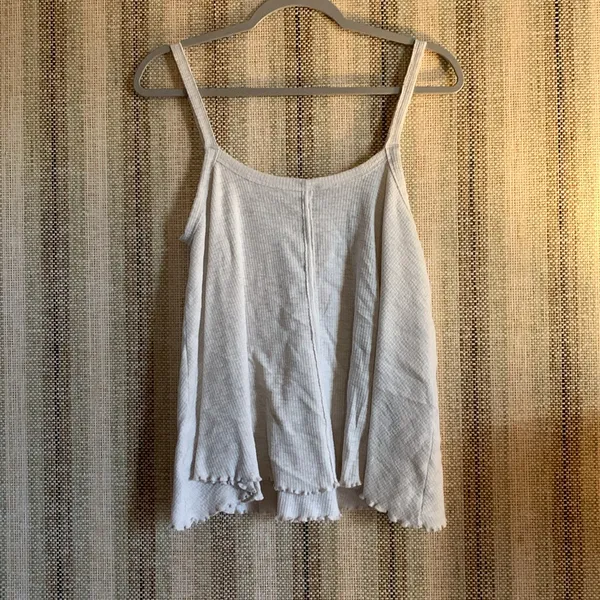 American Eagle Tank Top Shirt Summer White Women Size M Bohemian - Image 5