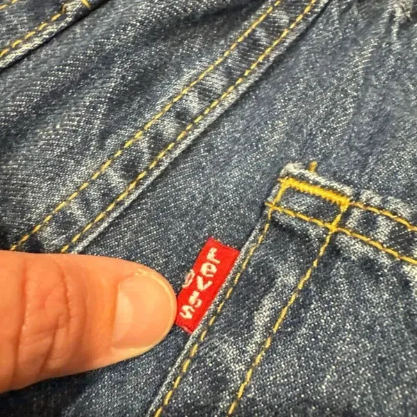 Levi's high-rise tapered paperbag jeans size 25 - Image 6