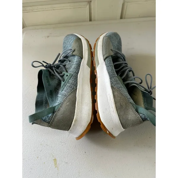 Adidas Women's Cloudfoam Neo Quesa Raw Green Athletic Running Shoes 7.5 - Image 5
