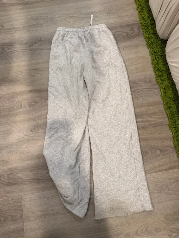 Cotton On Wide Leg Grey Sweatpants - Image 4