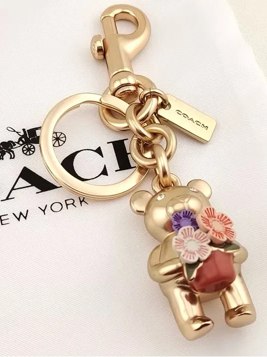 Coach Garden 3D Bear Bag Charm - Image 2