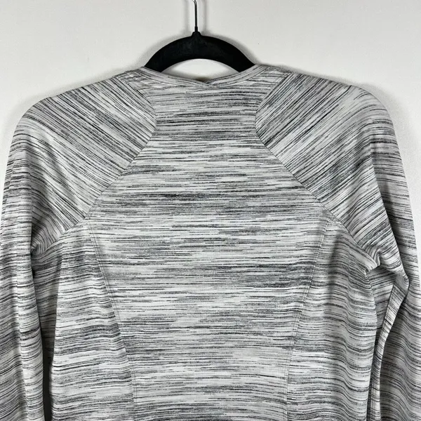 Lululemon Runderful Long Sleeve Space Dye‎ Camo White Silver Spoon 10 Athletic - Image 7