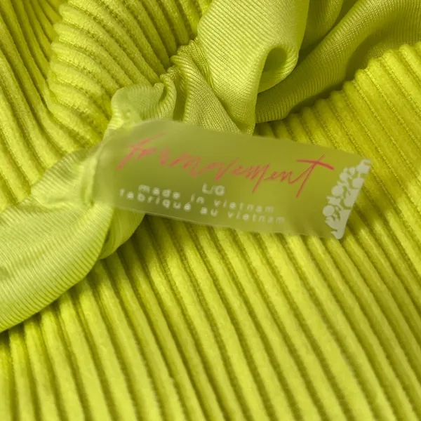 FREE PEOPLE MOVEMENT Neon Butterfly Soft Athletic Shorts Women’s Sz L EUC - Image 4
