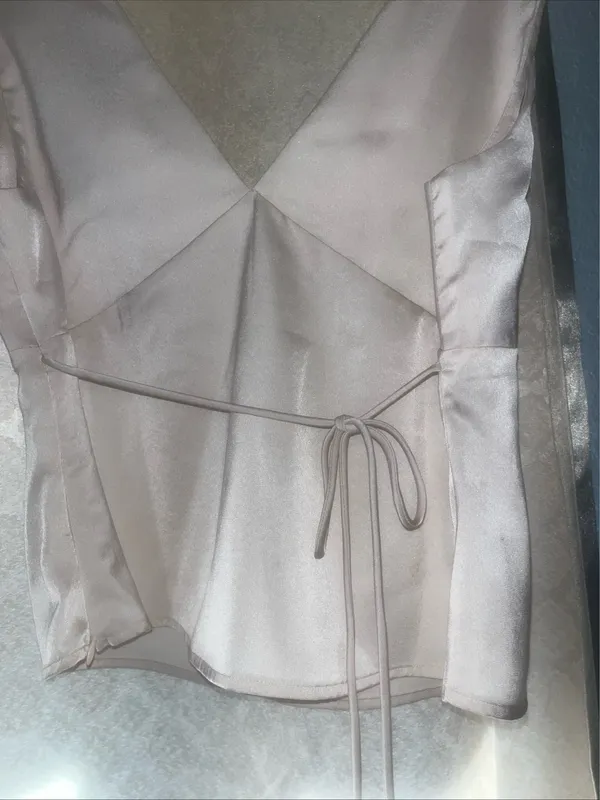 Milk & Honey Sleeveless Satin Top - Image 2