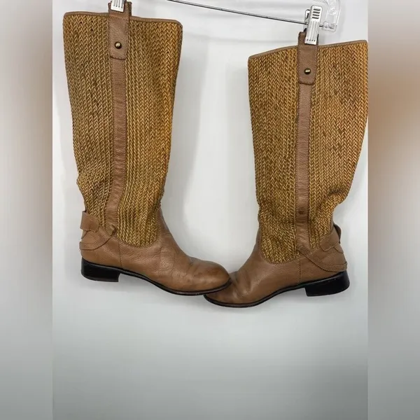 Light brown riding women's boots with buckle size 6‎ - Image 4