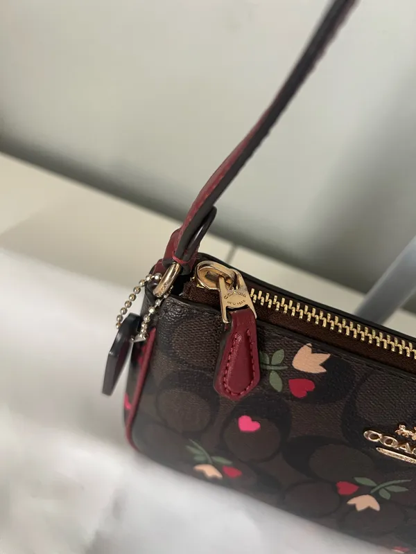 Coach Nolita 19 With Heart Petal Print - Image 3