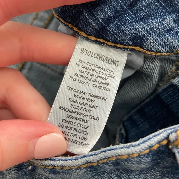 EUC Vintage Aeropostale women’s medium/light wash denim bayla skinny‎ jeans 9/10 - Image 7