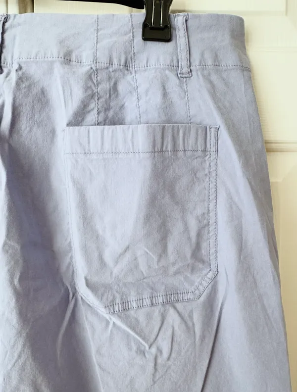Anthropologie Maeve The Colette Cropped Wide-Leg Pants, Size 33Tall - Image 10