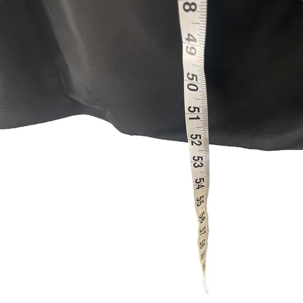 Zara Basic Small Black Strapless Fairy Grunge‎ Whimsygoth Velvet Tie Maxi Dress - Image 9