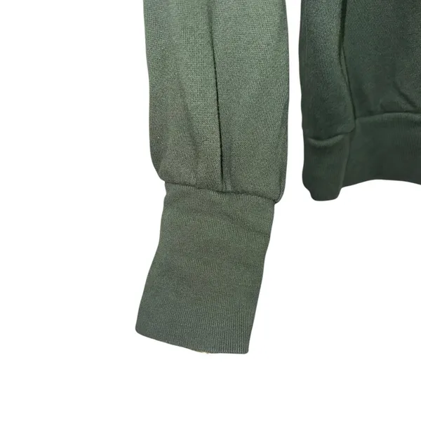 Gap Olive Puff Sleeve‎ Sweatshirt Soft Casual Pullover - Image 2