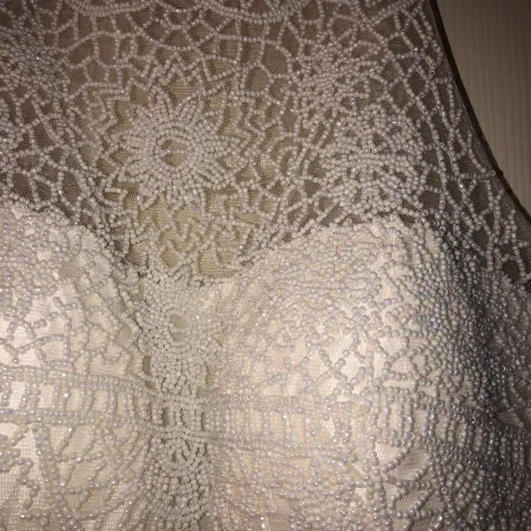 Sherri Hill White Prom Dress - Image 6