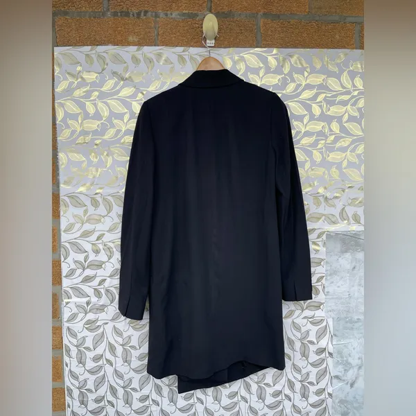 AllSaints Verne Draped Blazer Dress - Avant Garde Asymmetric - Black EU 36 - Image 7