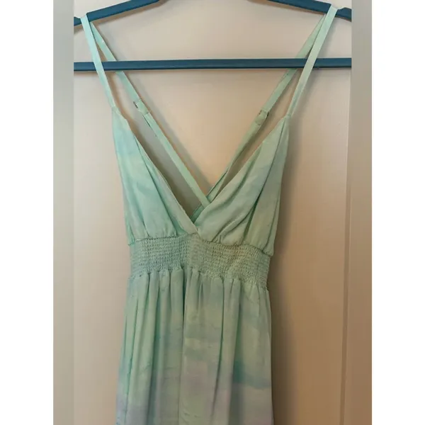 Gypsy Mint Maxi Women's Sz Medium Pastel Gradient Maxi Dress - Image 6