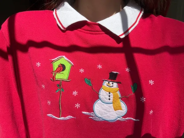 Red Christmas Sweater - Image 2